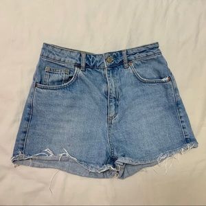 Topshop Moto Girlfriend Short